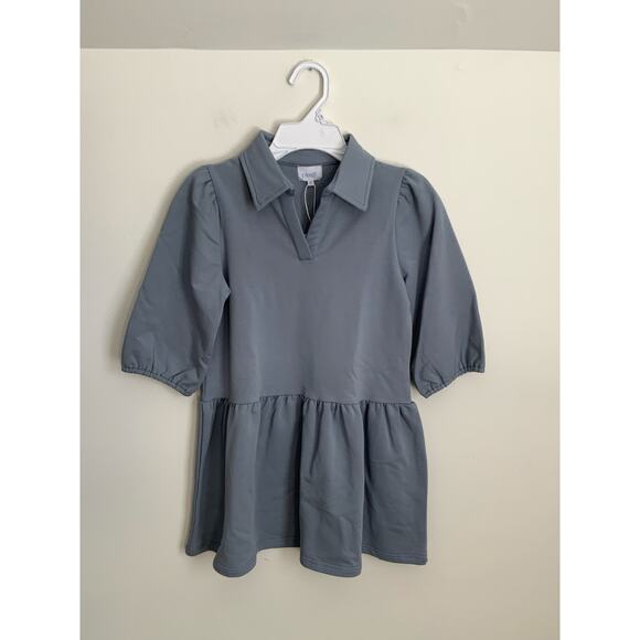 pleat. Sibley Dress- Cloud size 8 - Picture 3 of 5